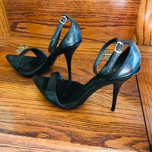 Woman’s sexy heels
